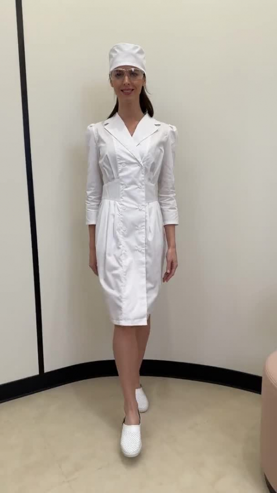 Халат СИНДИКА (SINDIKA) Сатори белый